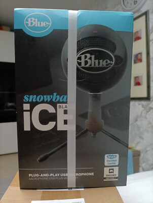 NEU! Blue Snowball ice Black USB Microphone, Herstellergarantie