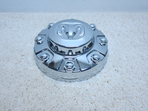 2019-2024 DODGE RAM 3500 DRW OE 17" WHEEL FRT CHROME CENTER CAP 6QC38TRMAB #2H-1