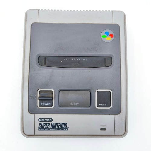 Super Nintendo Entertainment System Solo Console Snes Testata Funzionante Buona - Imagen 2 de 5