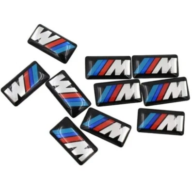 4x BMW M Felgenaufkleber für Alufelgen Lenkrad Selbstklebend Performanc Emblem