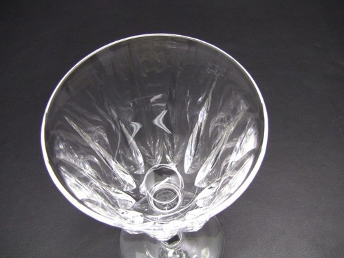 WEBB CORBETT CUT CRYSTAL GLASS WATER STEM GOBLETS ENGLAND / Set of 4 - Picture 2 of 6