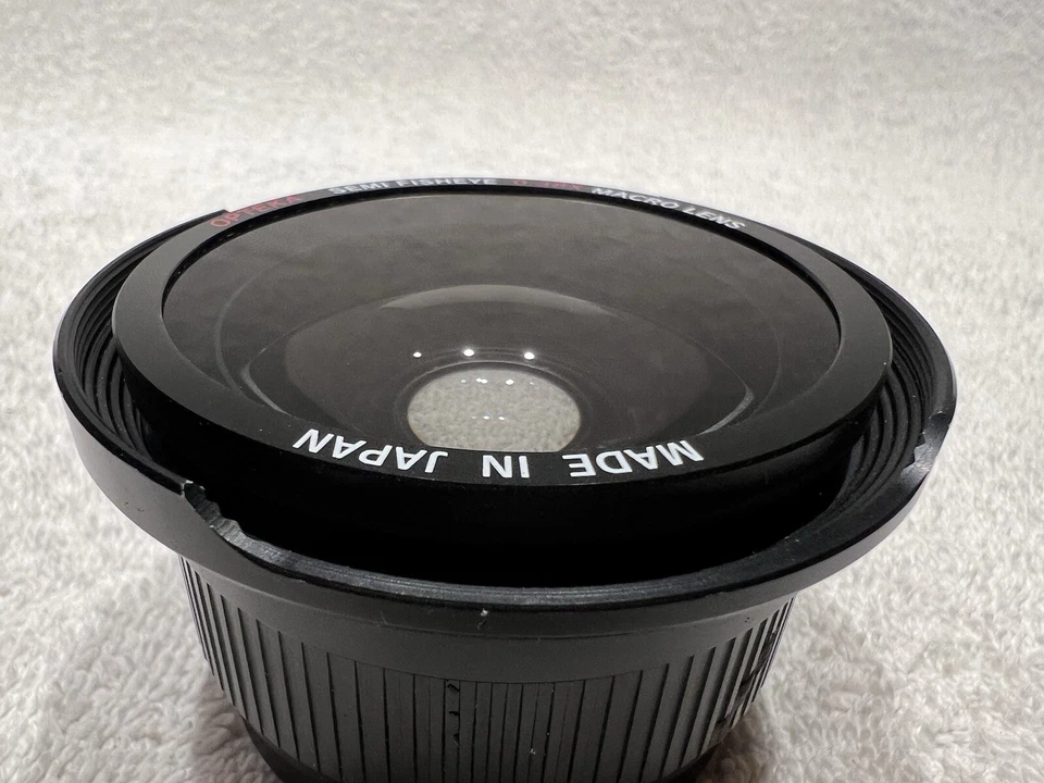 Opteka Semi Fisheye 0.38X Macro Lens (Untested, Parts Only) - Image 2 of 4
