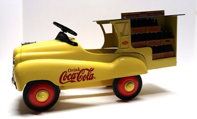 Coca-Cola Pedal Delivery Truck Die Cast Metal Limited Edition 1:3