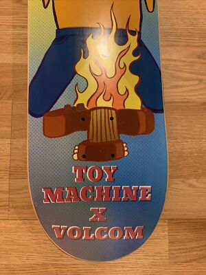 Toy Machine x VOLCOM Collin Provost モデル Collin Provost Toy Machine X Volcom Skateboard | eBay