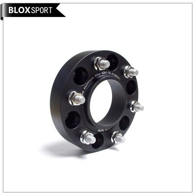 2x35mm 6x5.5 Hubcentric Black Wheel Spacers fit Ford Ranger BT50 /6x139.7 CB93.1