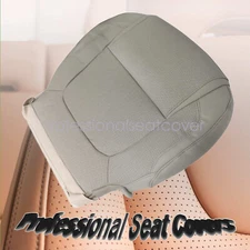 For 2011-2015 Ford Explorer Limited Driver Bottom Leather Seat Cover Stone Gray