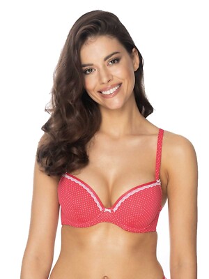 VIANIA Schalen BH mit Bügel 216455 Dotty in Paradise Pink