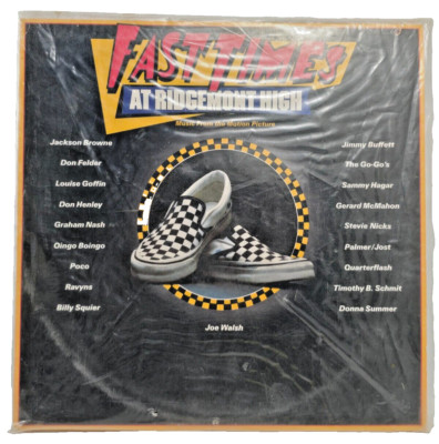 Vintage 1982 Fast Times at Ridgemont High Soundtrack Vinyl Record VG+ 2x LP