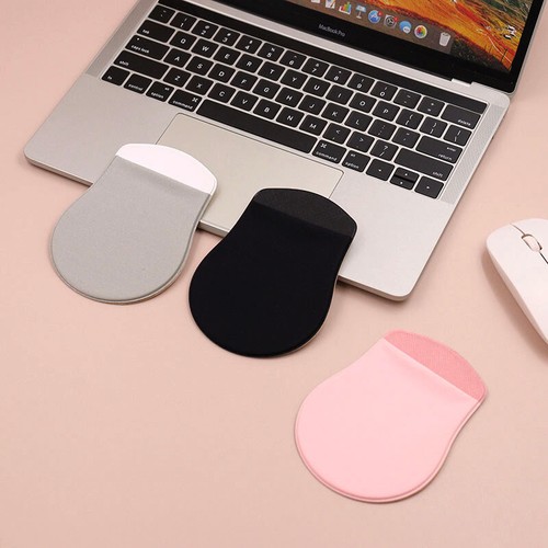 Slim Mouse Holder Adhesive Elastic Case Lycra Fabric Pocket For Wireless Mice-j - Picture 8 of 15