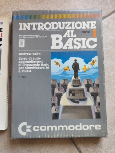 INTRODUZIONE AL BASIC PARTE 1 - C16 E PLUS/4 - Ed. Italiana - Commodore - 1984 - Zdjęcie 1 z 9