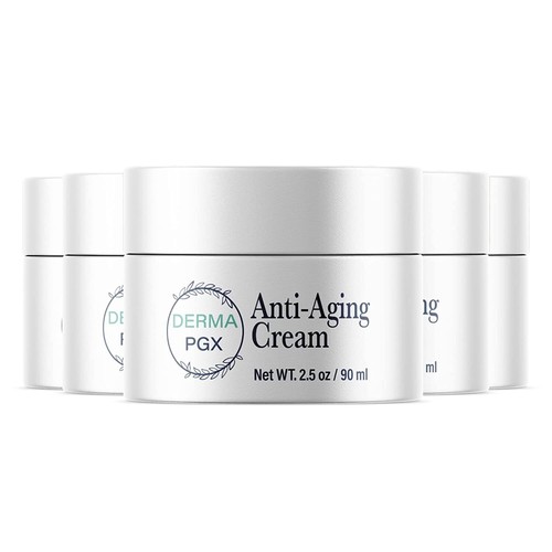 (5 Pack) - Derma PGX Anti-Aging Moisturizer Cream for Wrinkle, Skin Tightening - 第 1/9 張圖片