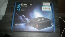 Aokeo 1-Channel 48V Phantom Power Supply with Adapter.
