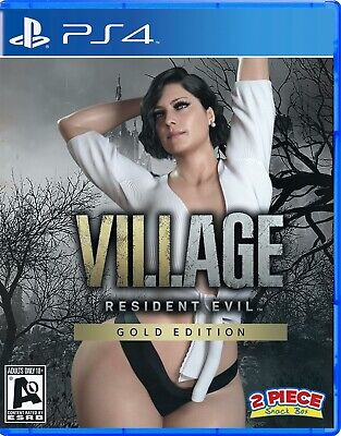 Resident Evil Village (PS4 Cover Art Only) No Game Included 