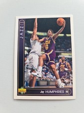 Jay Humphries 1993-94 Upper Deck NBA Basketball Trading Card #301