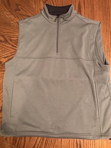 mens pullover golf vest