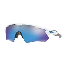 Oakley Radar ev path polished white prizm sapphire sunglasses