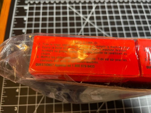P&G Tide Detergent w/Bleach From 1995, 2 Tide And 1 Downy in Sealed Package - Picture 4 of 9