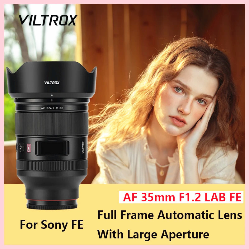 Viltrox AF 35mm F1.2 LAB FE Full Frame Auto Focus Lens Sony