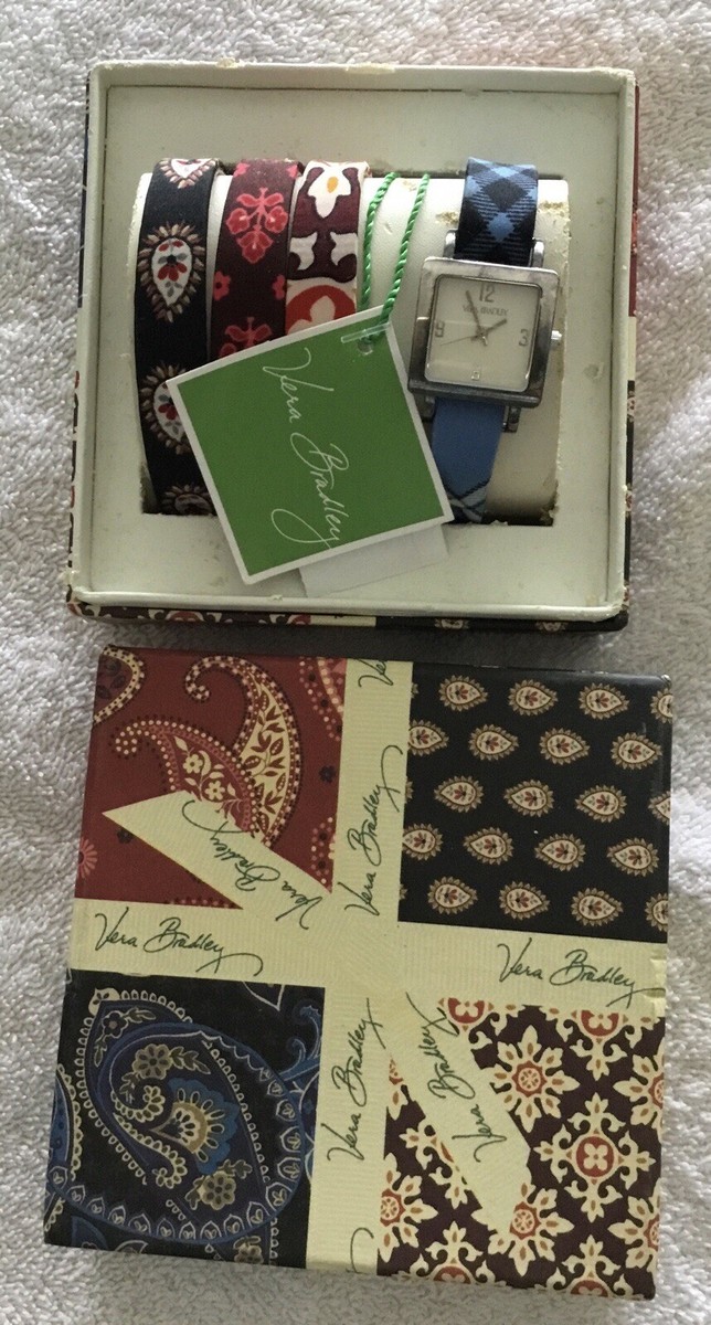 Vera Bradley changeable watch set Vera Bradley Watch Band - Etsy main image 2