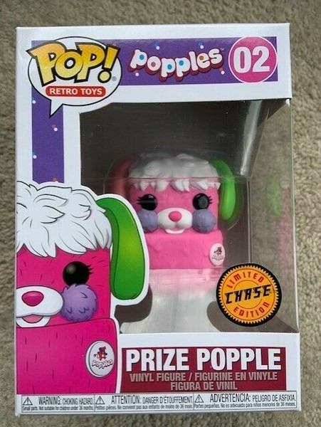 Funko Retro Spielzeug: Popples - Chase Prize Popple 9.5Cm Pop Vinyl Figur 02 Neu-image