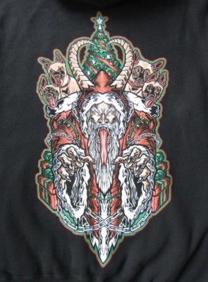 RARE DEFCON CANINE German Shephard HOODIE men S Train Smarter BITE Harder NWOT