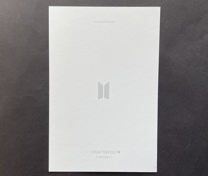 防弾少年団(BTS) - 【BTS】SPEAK YOURSELF FINAL blu-ray BTS World Tour Love Yourself:Speak Yourself THE FINAL SEOUL