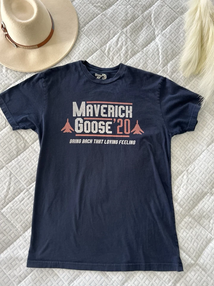 Camiseta para hombre Maverick Goose 2020 Top Gun Bring Back That Loving Feeling mediana Foto 2 de 4