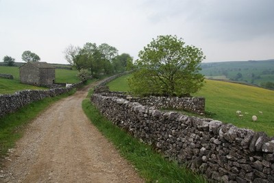 Photo A2 Windy Pike Lane Hanlith Heading towards Hanlith. The valley of  c2012