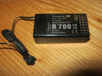 Empfänger Graupner R 700 - (40 Mhz) 