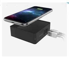 Mophie Power Station Hub 18W PD ricarica rapida 6000mAh ricarica wireless abilitata Qi