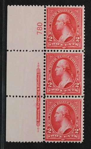 CKStamps: US Stamps Collection Scott#279B Strip Mint NH OG