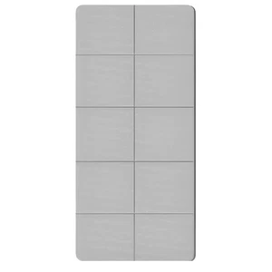1X(Eco-Friendly TPE Yoga Mat, Foldable, -Sided Non-Slip , Ideal for7801