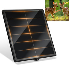 Solar Panel for Trail Camera - 6000Mah Battery, 12V Solar Battery Charger