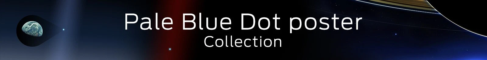 Pale Blue Dot poster collection