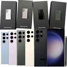 NEW SEALED Samsung Galaxy S23 Ultra 5G 256GB 512GB SM-S918U CDMA+GSM Unlocked