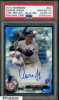 2017 Bowman Chrome Blue Refractor Aaron Judge RC /125 PSA 10 PSA/DNA 10 AUTO