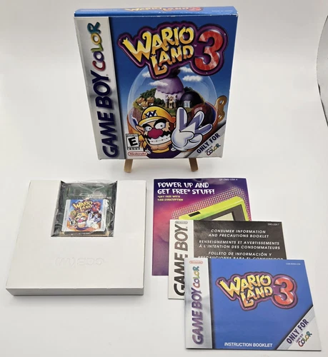 Wario Land 3 (Nintendo Game Boy Color, 2000) Authentic - Complete CiB - Tested - Picture 1 of 13