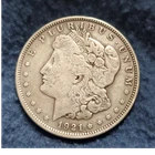 1921 Morgan Silver Dollar $1 Coin Circulated Business Strike 0.9 Fineness