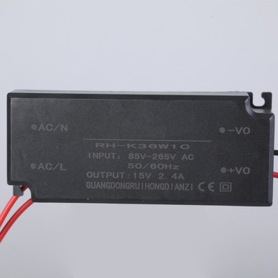 AC85V~265V/DC140V-370V to DC9V12V15V24V36V Power Adapter 36W Charger Adapter