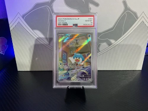 PSA 10 🔥Quaxly 081/073 Sv1a: Triplet Beat Holo (Japanese) Pokemon TCG🔥