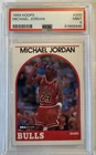 1989-90 NBA Hoops Michael Jordan #200 PSA 9 Chicago Bulls Basketball Card