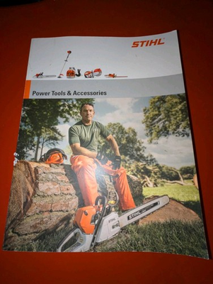 #ad STIHL 2014 Power Tools amp; Accessories Dealer Catalog Chainsaws Cut Offs Gear $9.90