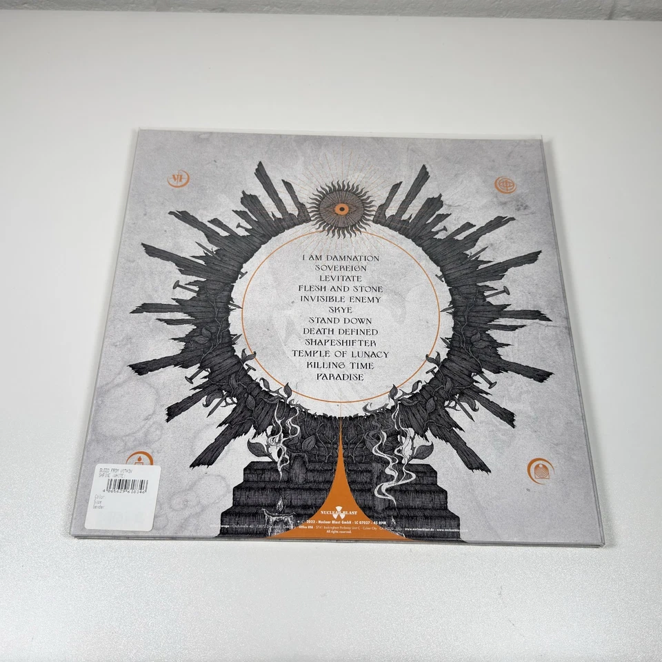 Shrine (White) by Bleed from Within (Record, 2022) Limited Edition White Vinyl Foto 2 de 4
