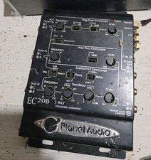 Planet Audio EC20B 3 Way Pre-amp Car Electronic Crossover