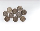 Ten Philadelphia Peace Dollars