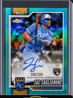 2026 Topps Chrome Jac Caglianone ROOKIE Teal Refractor ON CARD Auto /299