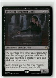 Priest of Forgotten Gods (90/637) Ravnica Remastered Rare MTG