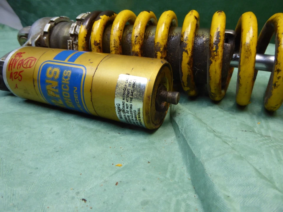 1987 ÖHLINS HUSQVARNA 1T-WR 125 CAGIVA WMX TANK RX MX WRX SHOCK ABSORBER 435mm - Image 3 of 4