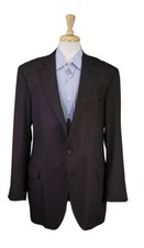 Ermenegildo Zegna Brown Woven Cashmere Silk 2-Btn Sportcoat Blazer 44R