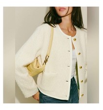 NEW with tags Reformation Cropped Jacket size Small